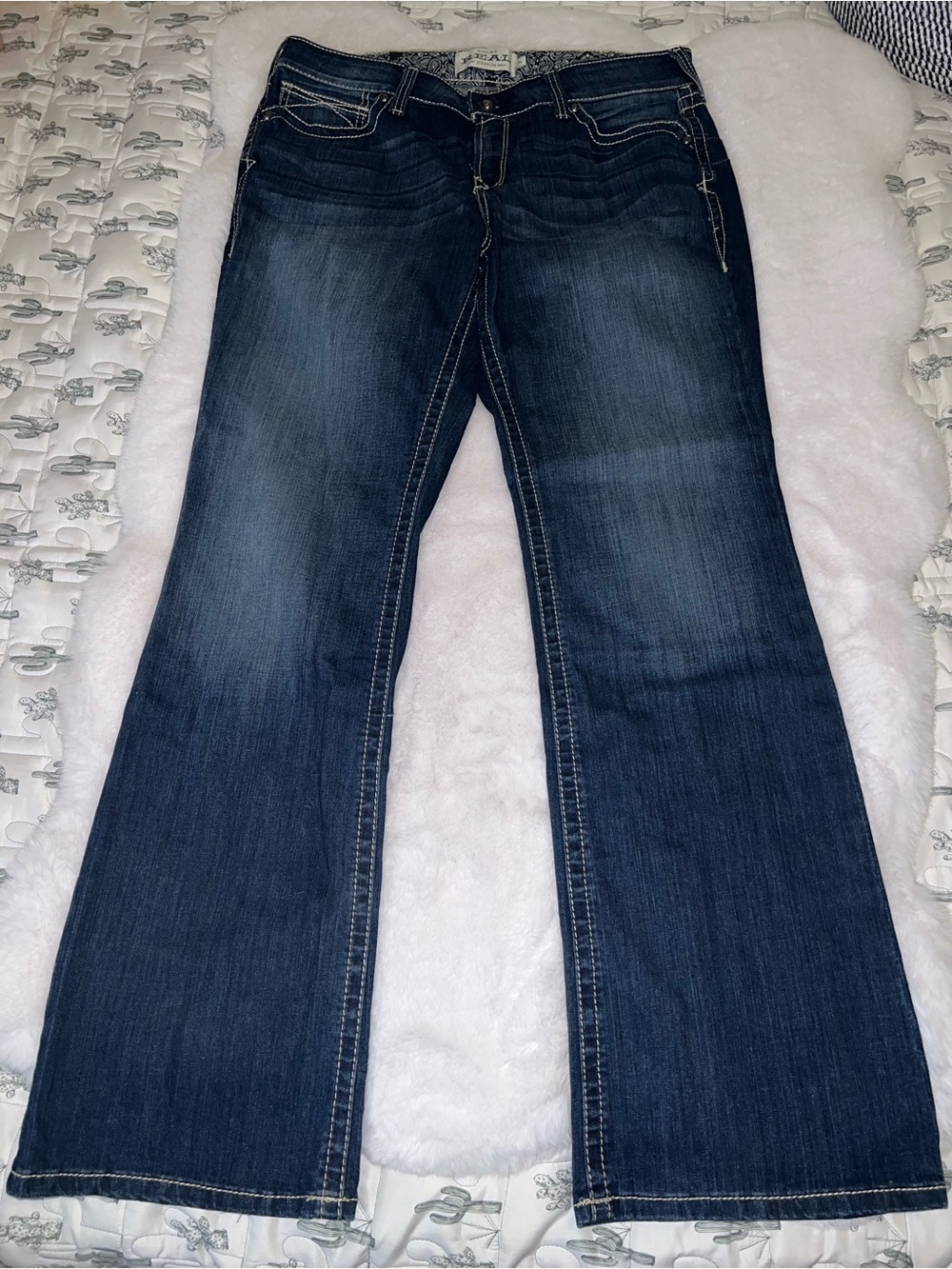 Ariat Dark Wash Boot Cut Jeans